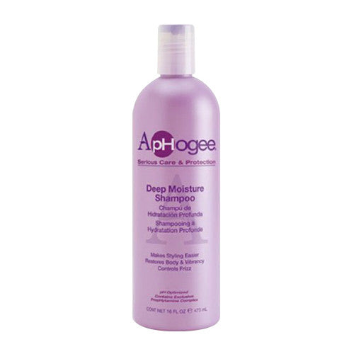 Aphogee Deep Moisture Shampoo Controls Frizz 16 Oz